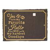 Whitehall My Favorite Hello Pet Photo Wall Plaque (7 Styles Available)