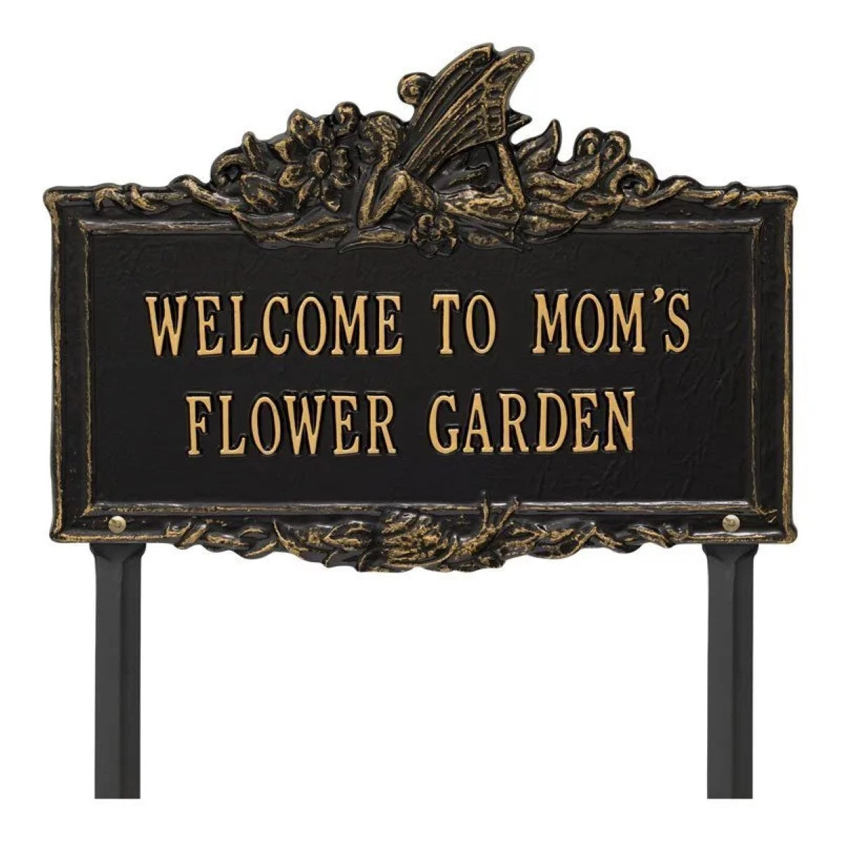 Whitehall Fairy Garden Personalized Lawn Plaque