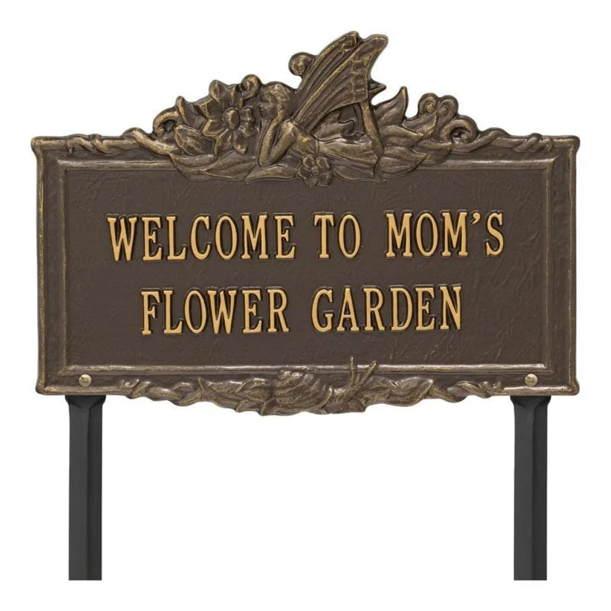 Whitehall Fairy Garden Personalized Lawn Plaque