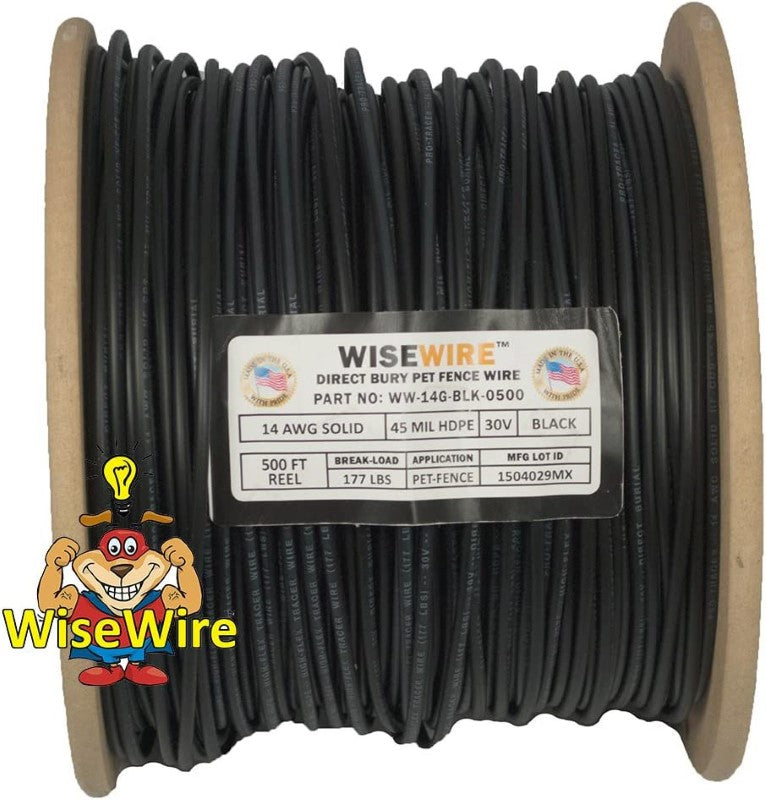 WiseWire 14g AWG PE45 Pet Fence Wire